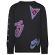 Jordan Παιδική μακρυμάνικη μπλούζα JDB All Over Retro L/S Tee